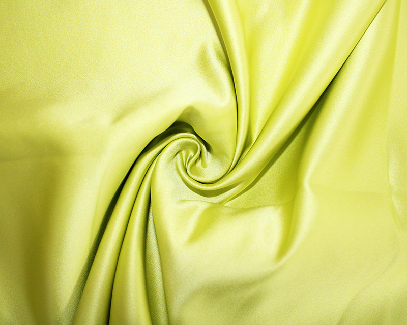 Lime Green Silk Duchess Satin Fabric main image 1